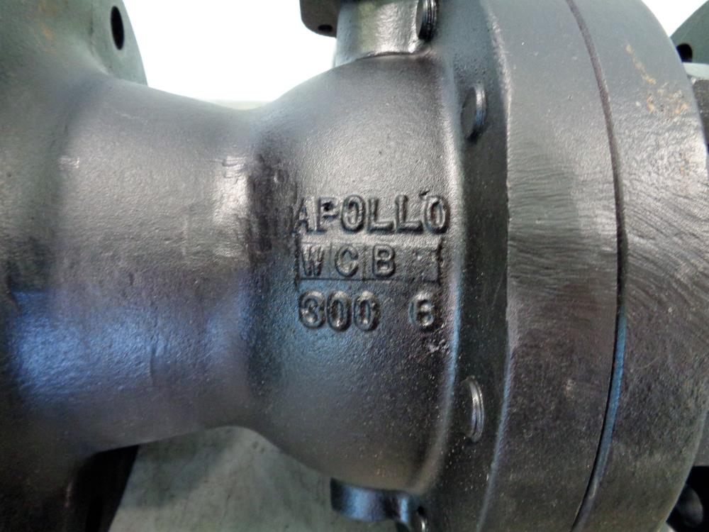 Apollo 6" 300# WCB Reduced Port 2-Piece Flanged Ball Valve #88A70C01